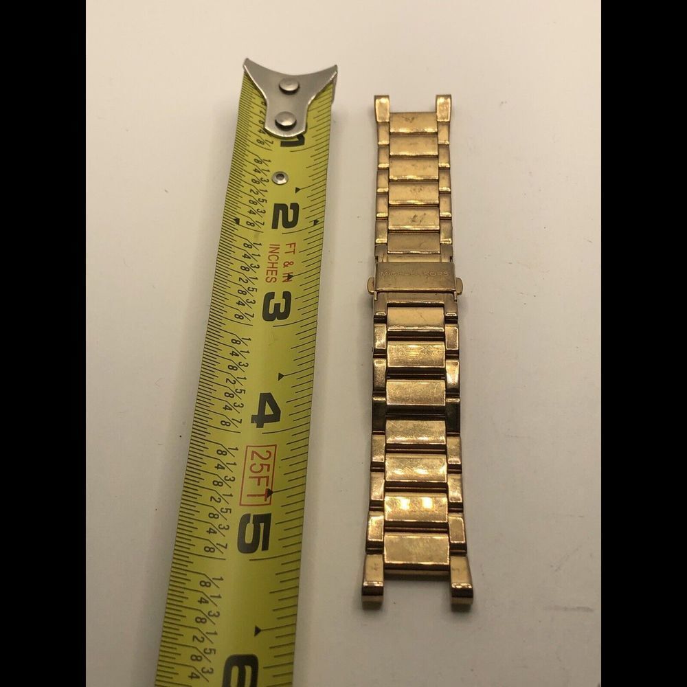 Michael KorsĀ Watch Parts Links PartialāBand Clasp Silver-tone 18mm PJ378